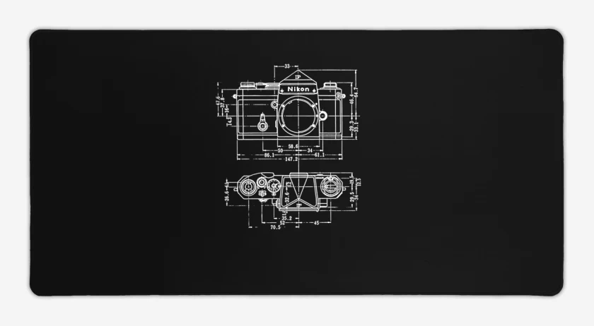 Mouse pad Gamer Reflex Camara 
