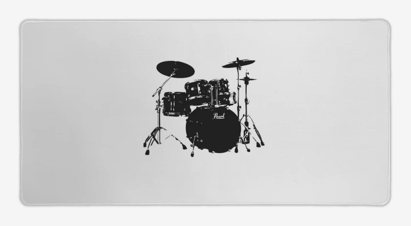 Mouse pad Gamer Blanco de Bataca Perla