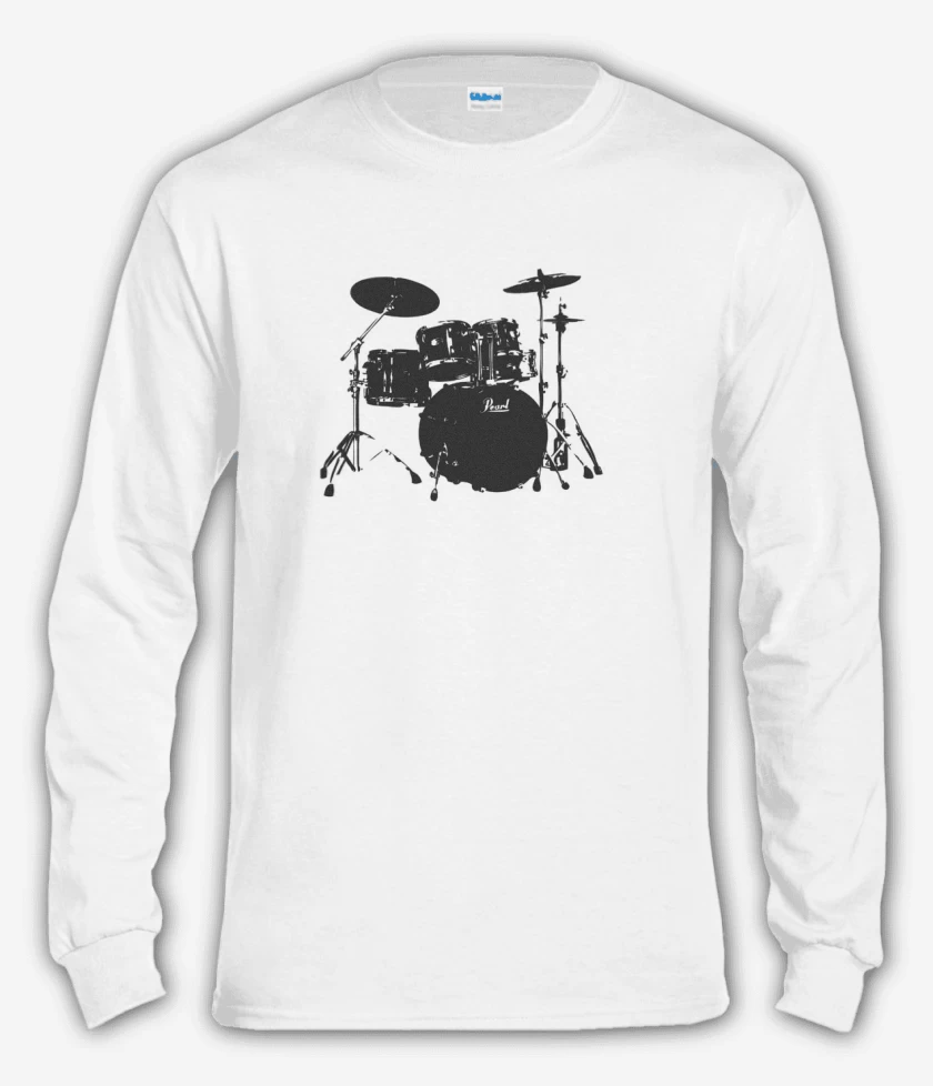 Polera manga larga Blanco de Bataca Perla