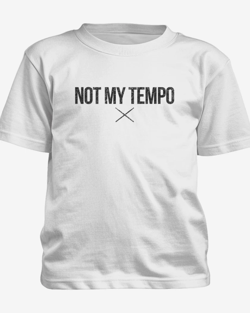 Polera de niño Blanco de NOT MY TEMPO