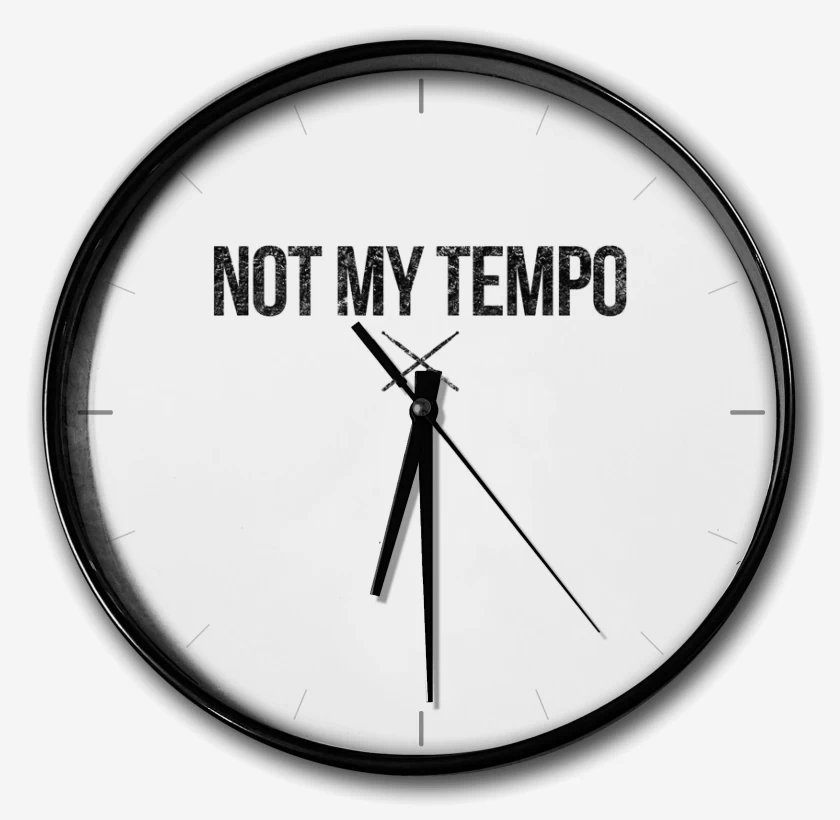 Reloj Blanco de NOT MY TEMPO