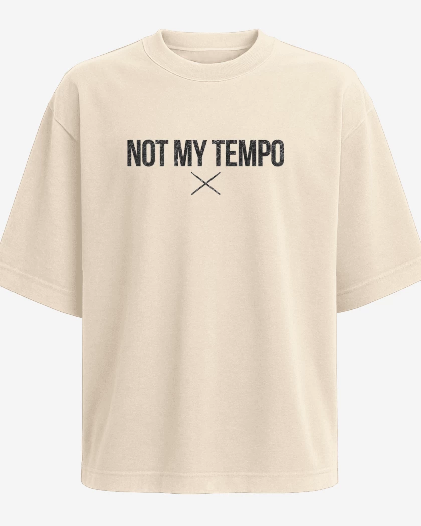 Polera Oversize NOT MY TEMPO