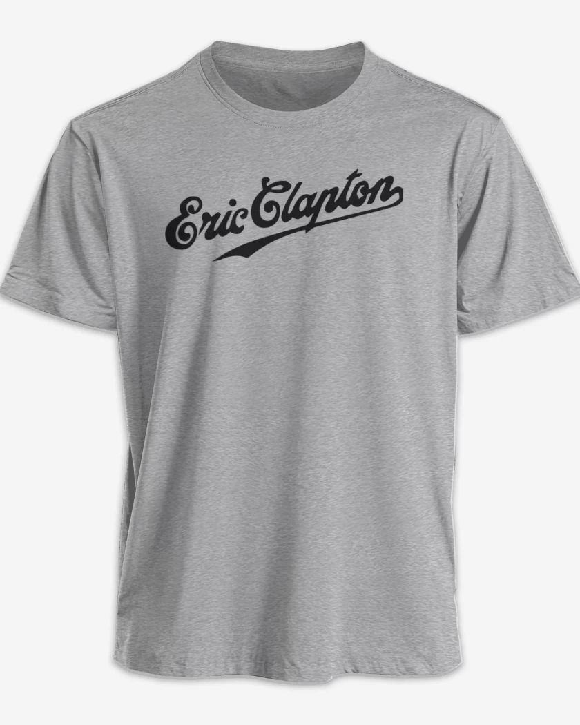 Polera Gris Melange de Eric Clapton