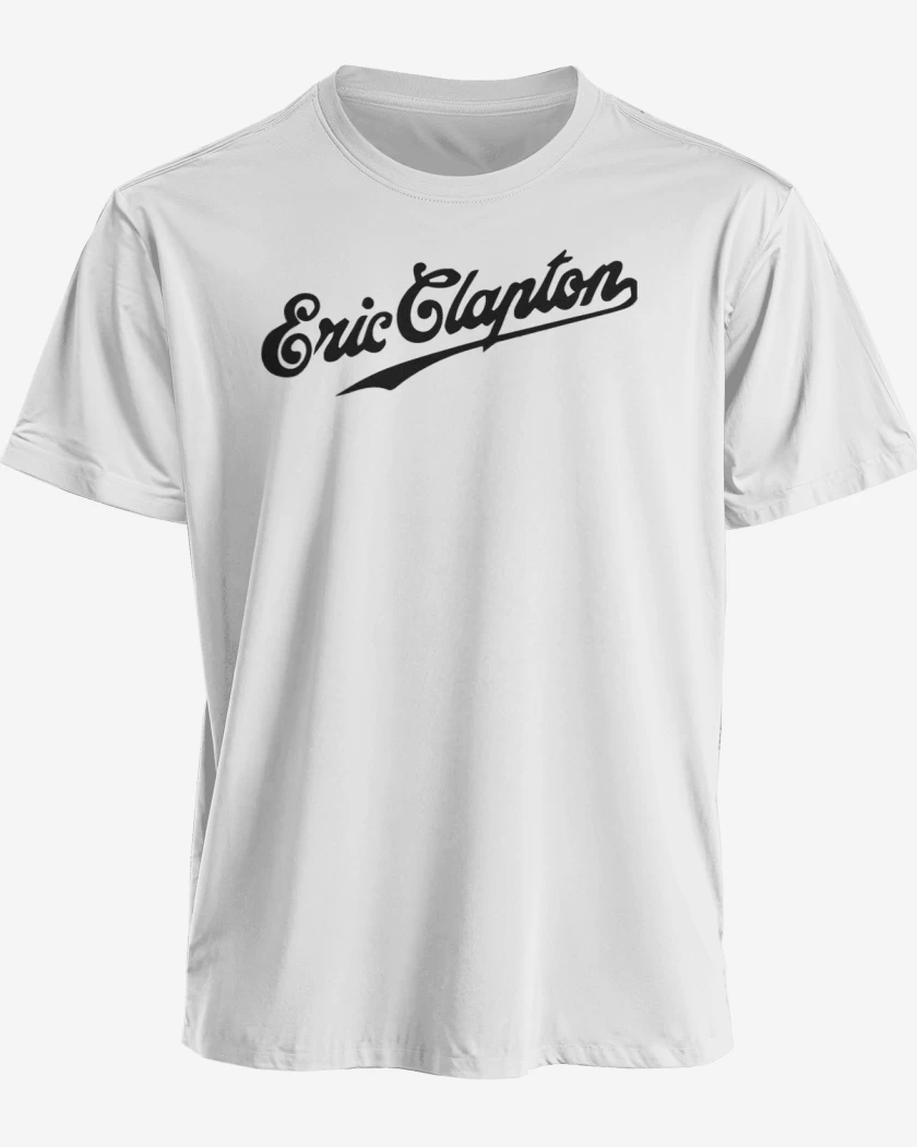 Polera premium Blanco de Eric Clapton