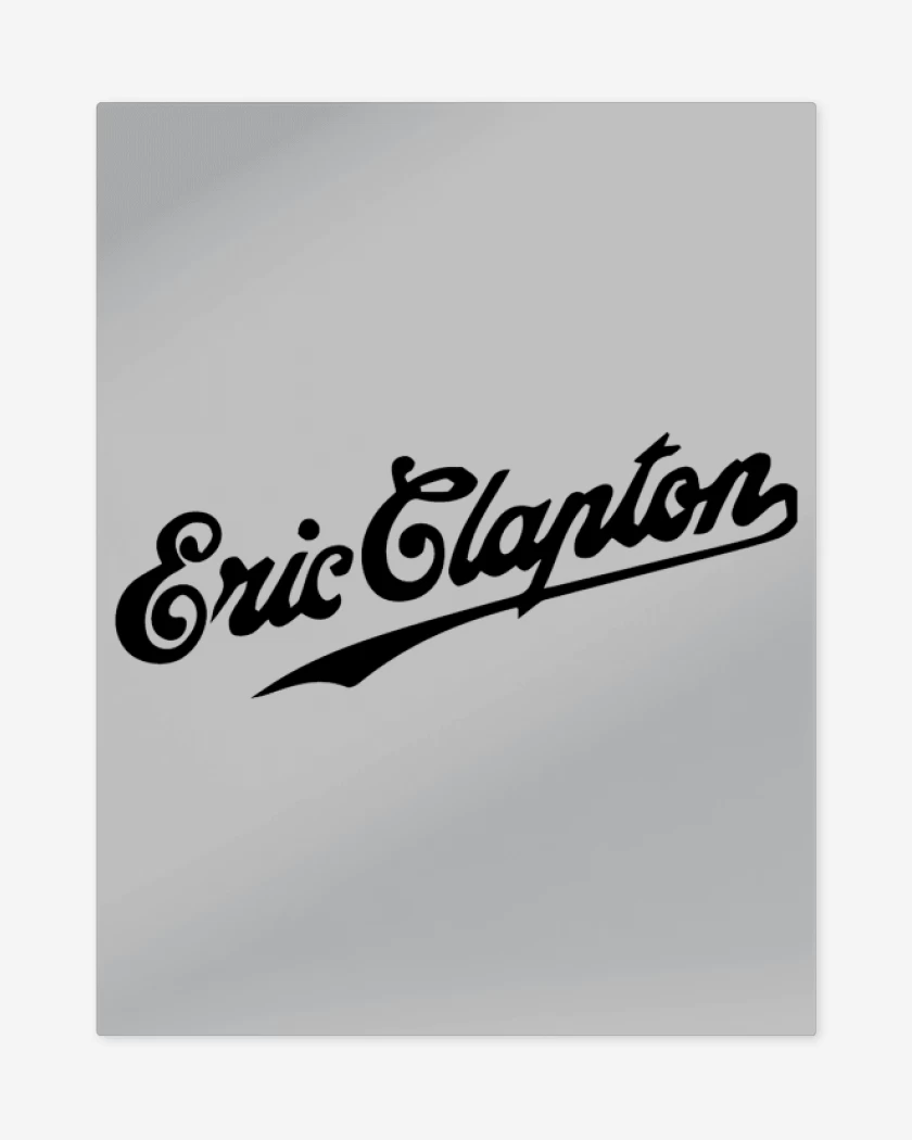 Print metalico Gris Melange de Eric Clapton