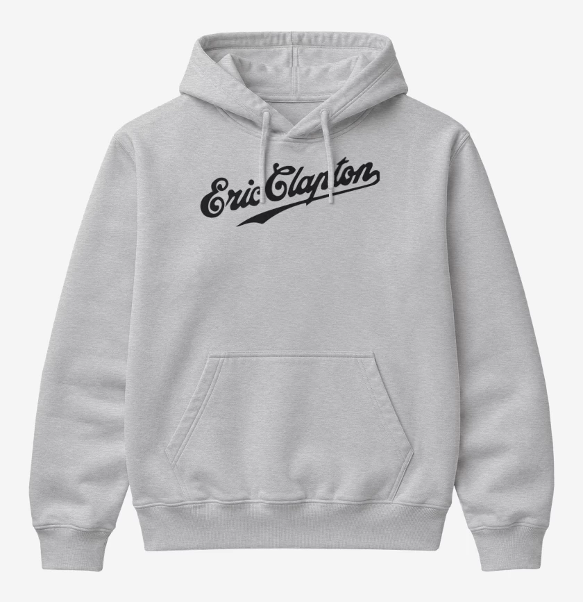 Poleron Canguro básico Gris Melange de Eric Clapton