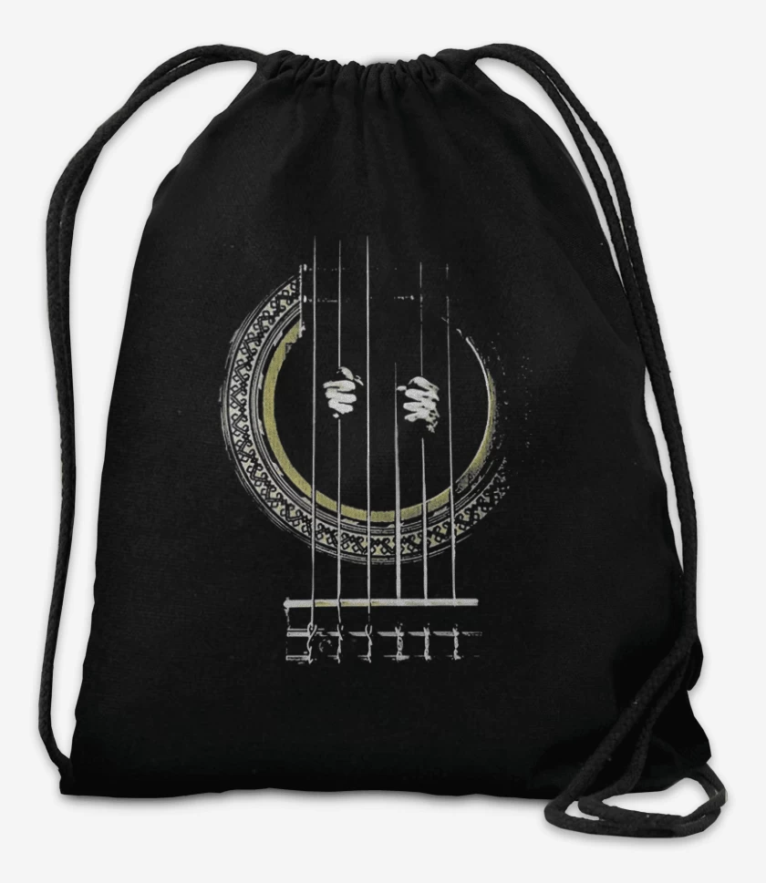 Mochila Negro de Guitarra Prision