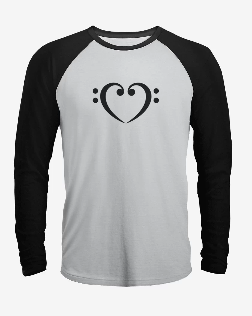 Polera Raglan Llave de FA doble