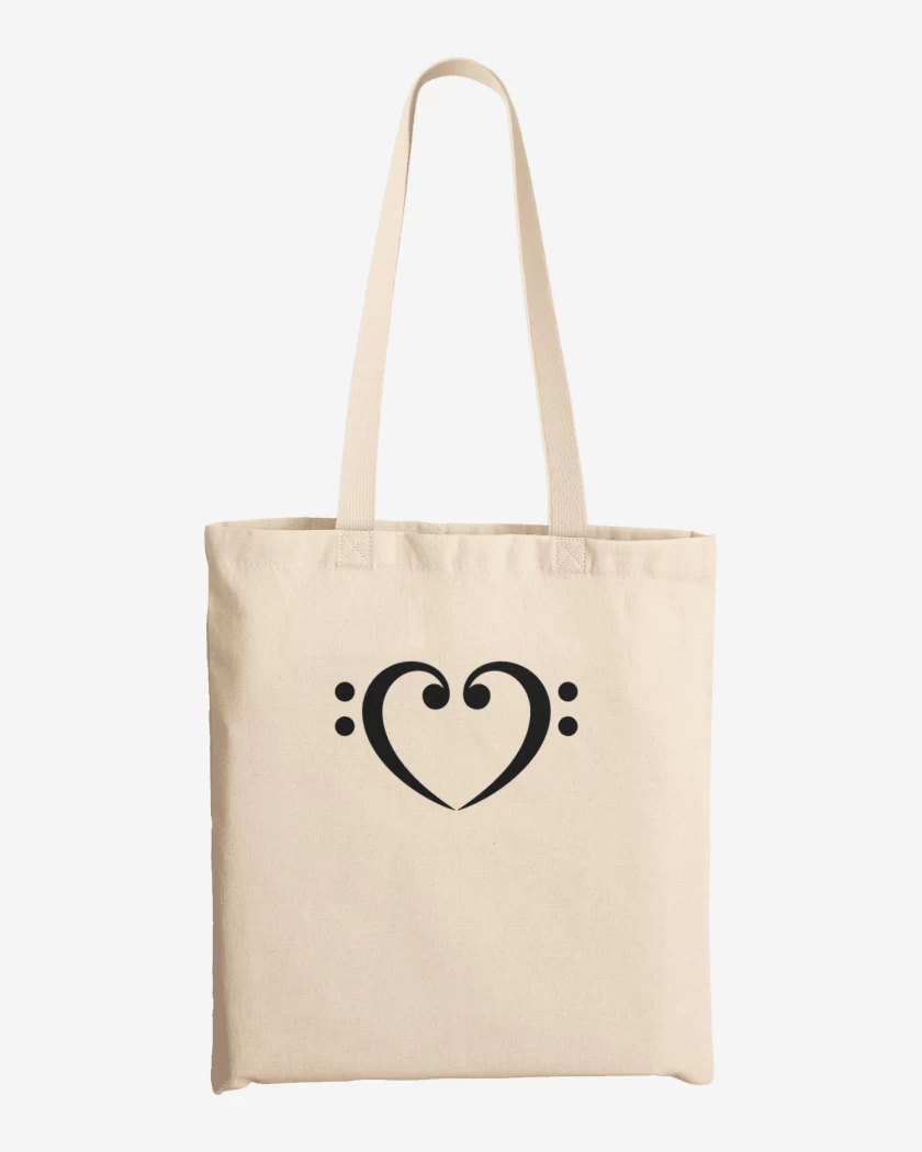 Totebag Llave de FA doble