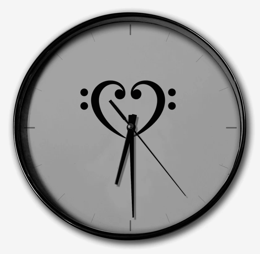 Reloj Gris Melange de Llave de FA doble