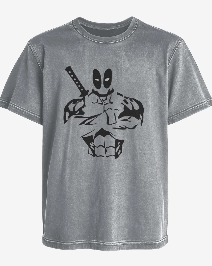 Polera desgastada Pozo de la Muerte V2