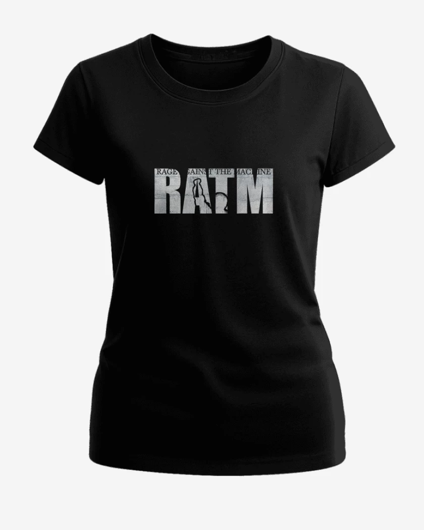 Polera de Mujer Negro de RATM 1