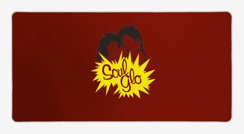 Mouse pad Gamer Rojo de Soul Glo 