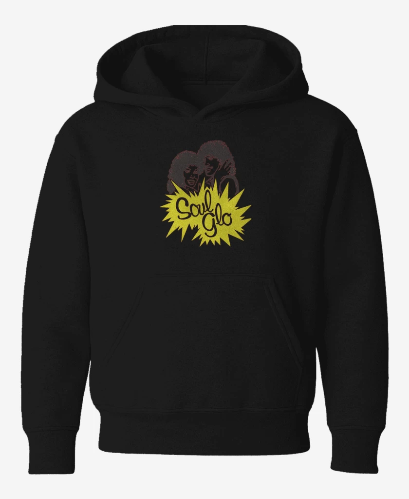 Poleron de niño Negro de Soul Glo 