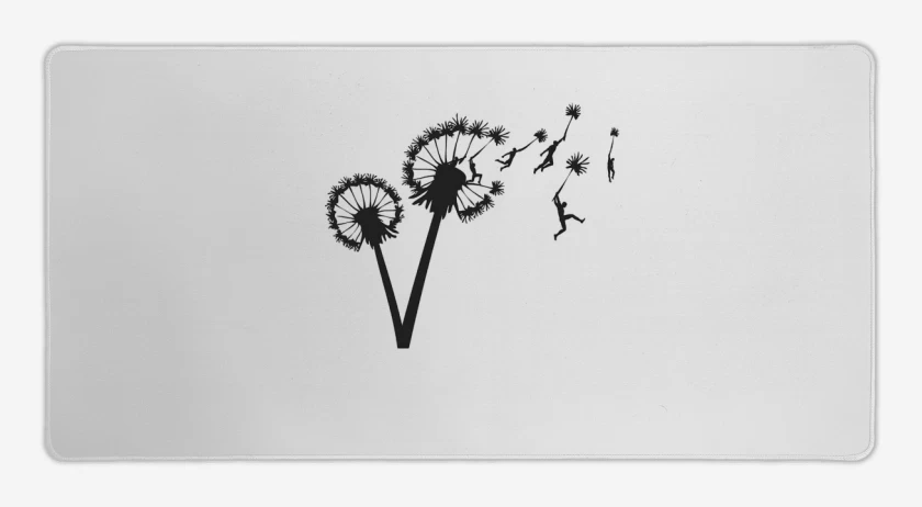 Mouse pad Gamer Blanco de Sopla
