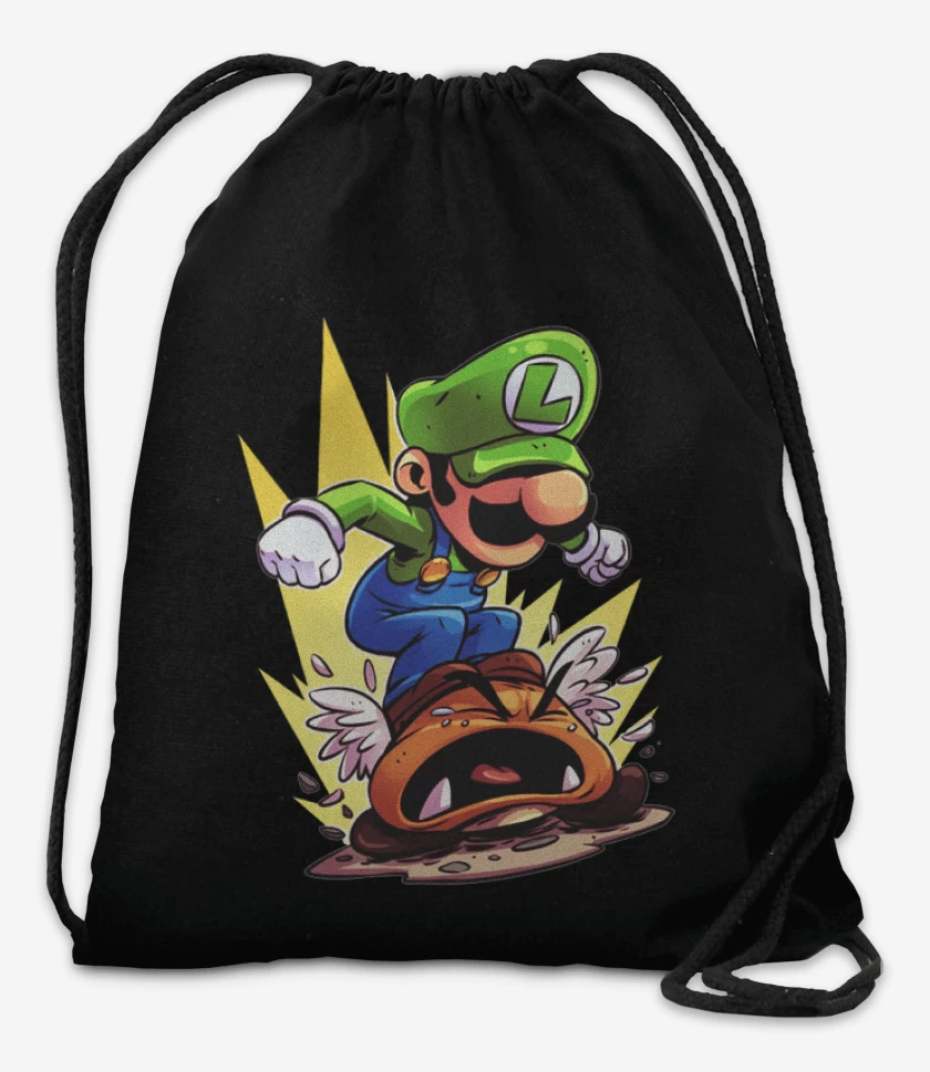 Mochila Negro de Luigi destroyer