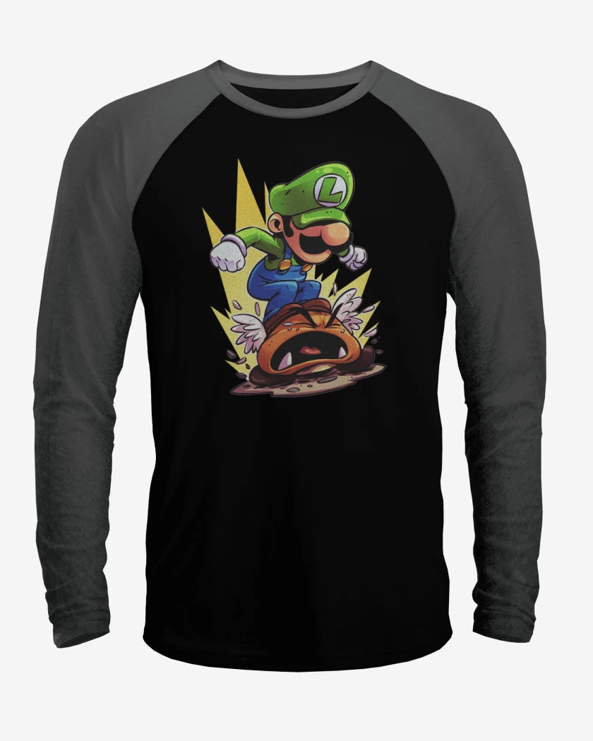Polera Raglan Luigi destroyer