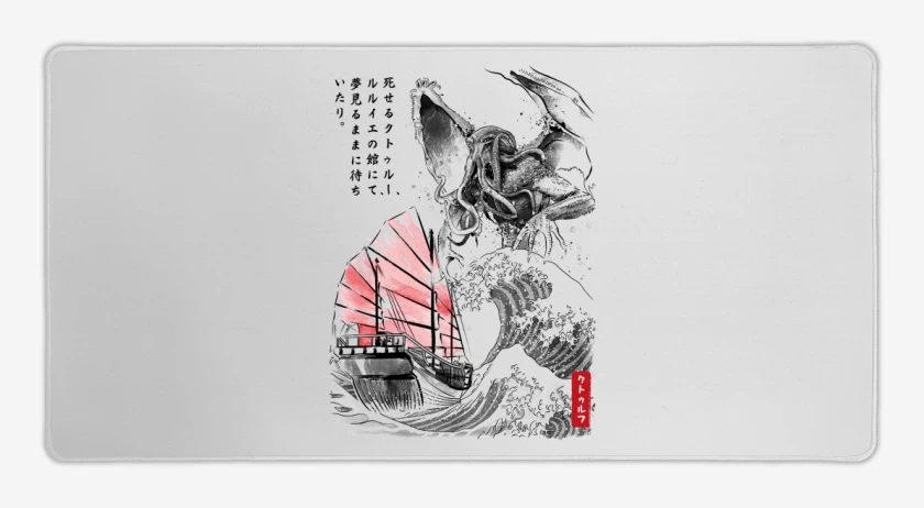 Mouse pad Gamer Blanco de godhulhu