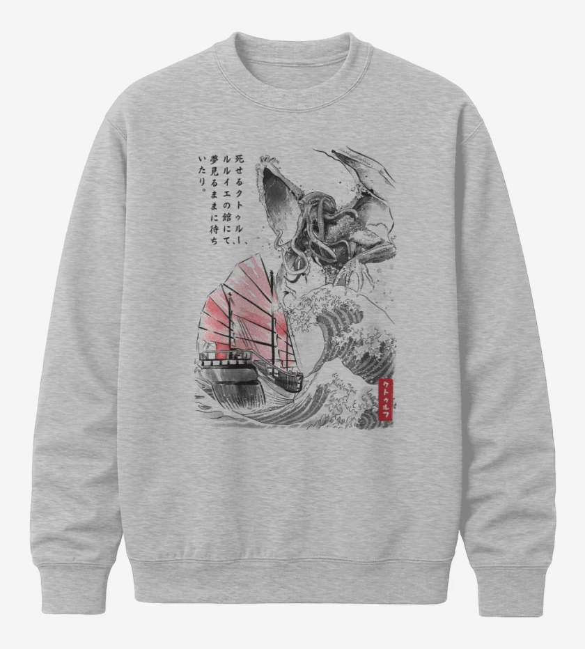 Poleron polo Gris Melange de godhulhu
