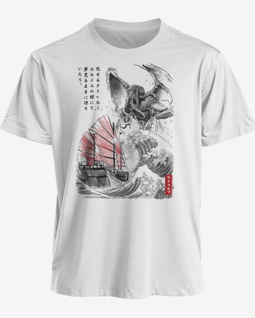 Polera premium Blanco de godhulhu