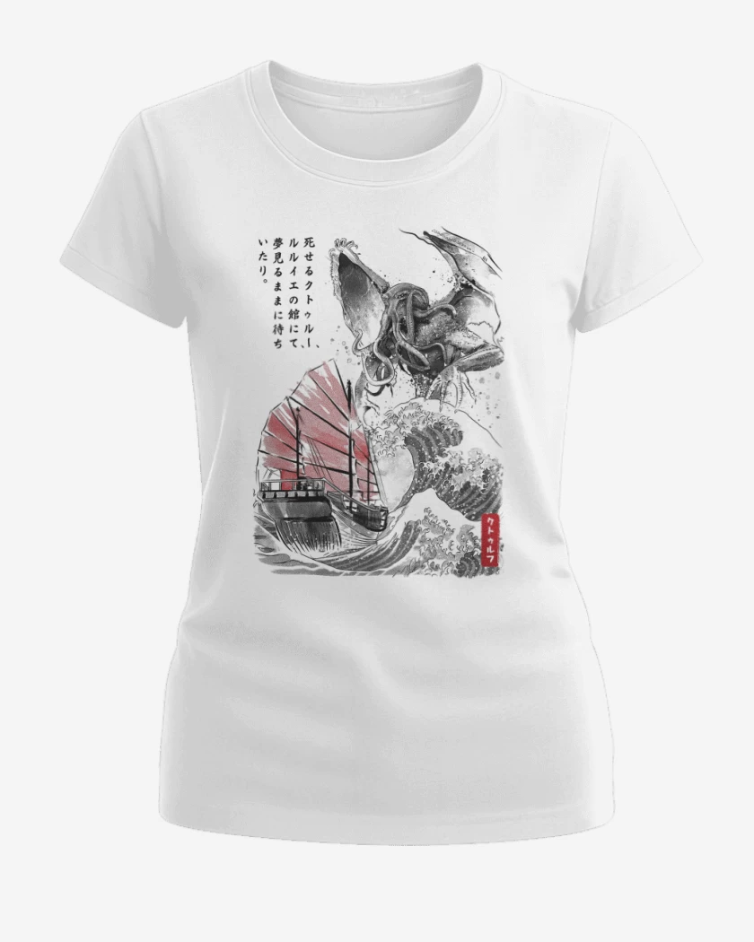 Polera de Mujer Blanco de godhulhu
