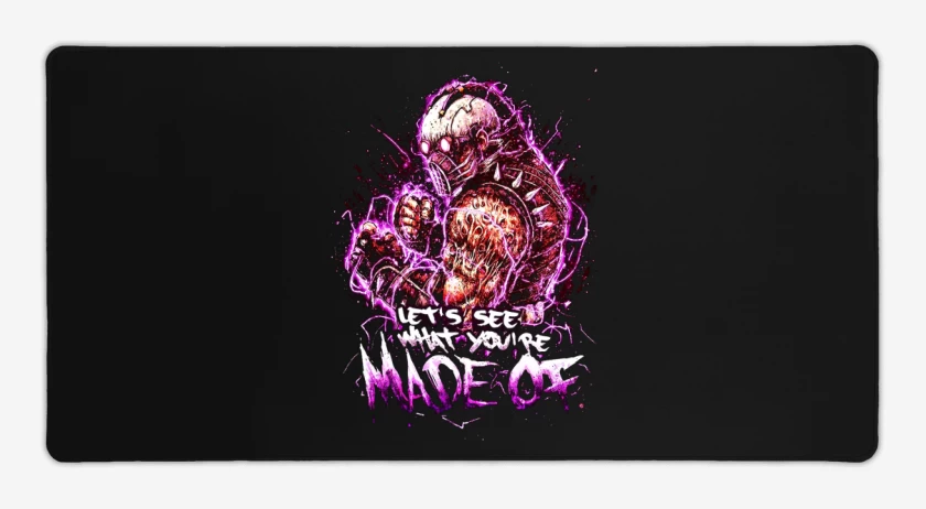 Mouse pad Gamer Negro de Kabal