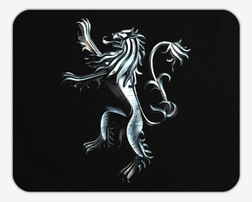 Mousepad leon metalico