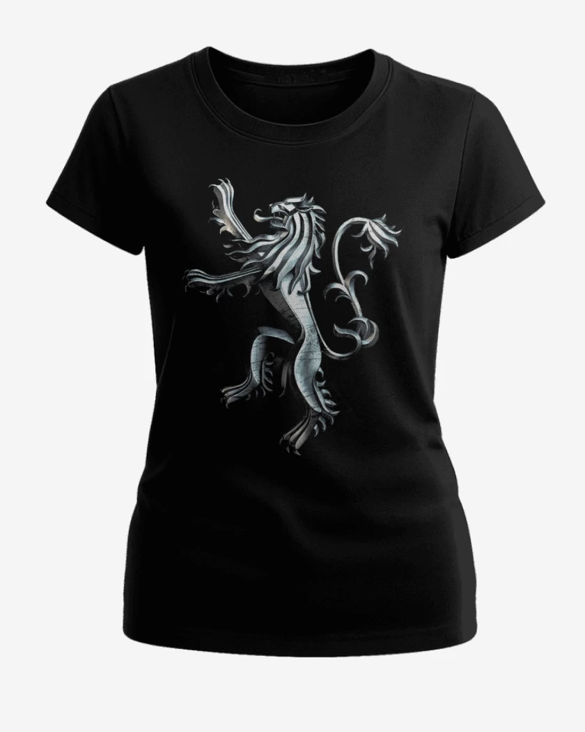Polera de Mujer leon metalico