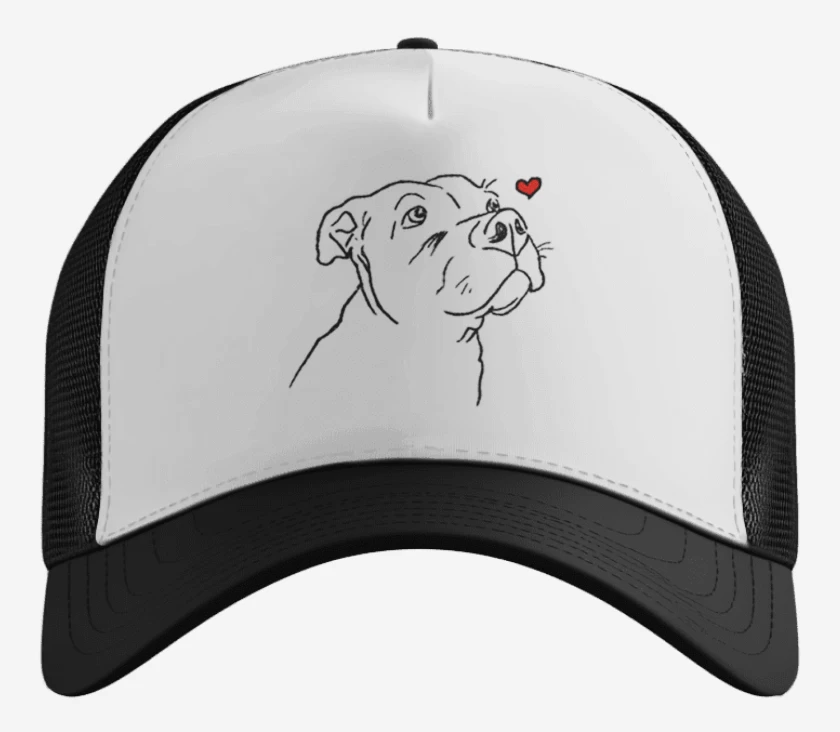 Gorro love pitbull