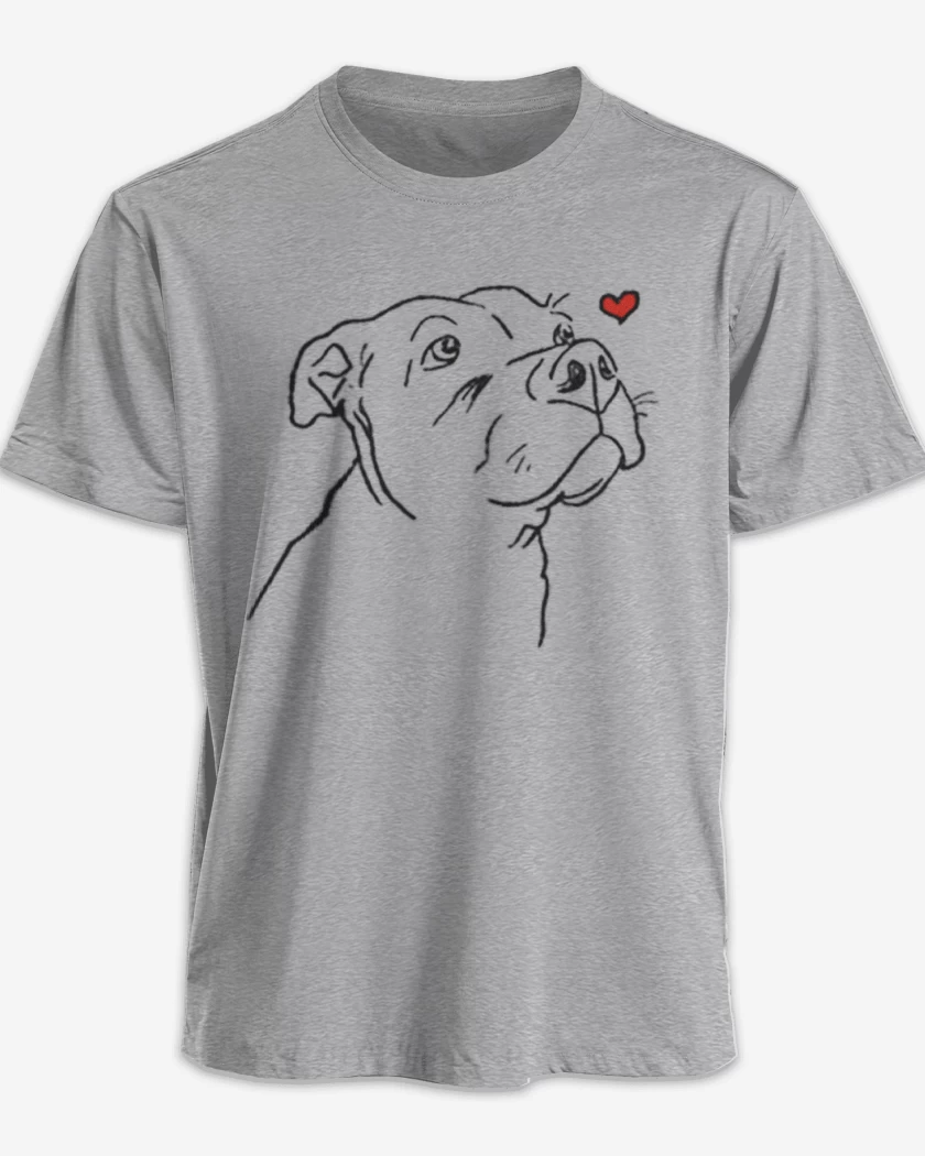 Polera love pitbull