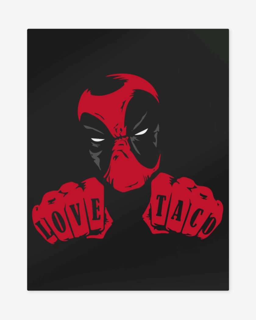 Print metalico Pozo de la Muerte - Love Taco