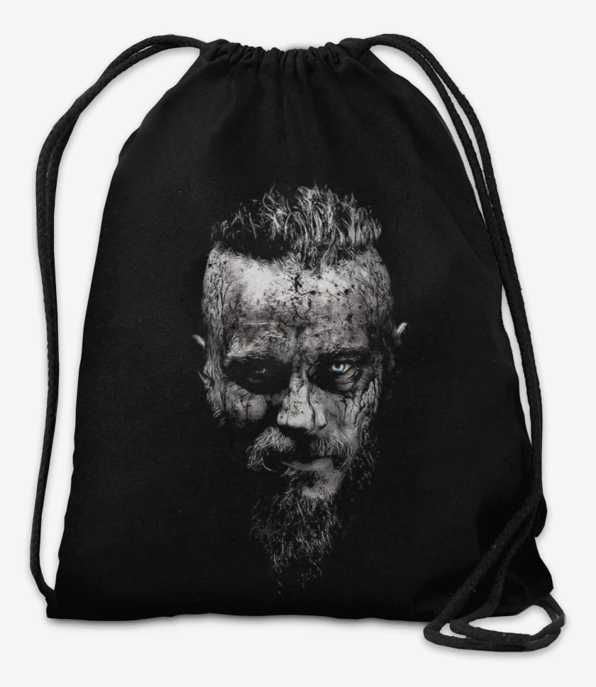 Mochila Negro de Ragnar frontal