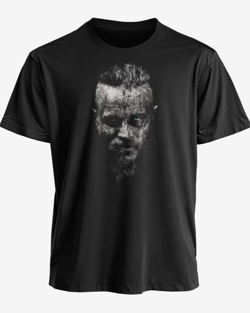 Polera premium Negro de Ragnar frontal