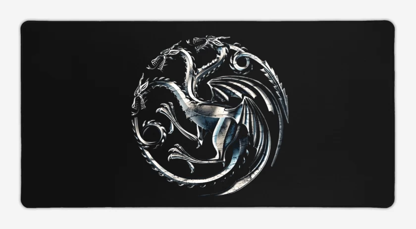 Mouse pad Gamer Dragon metalico