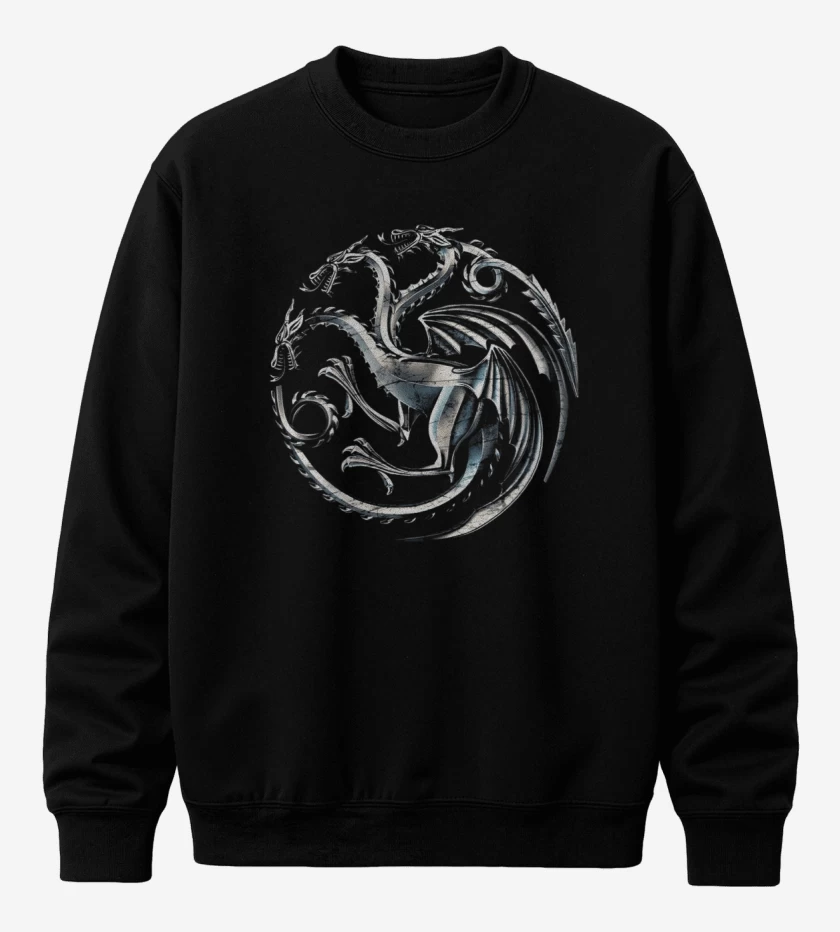 Poleron polo Dragon metalico