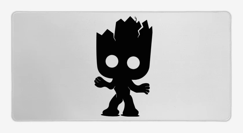 Mouse pad Gamer Blanco de Groot