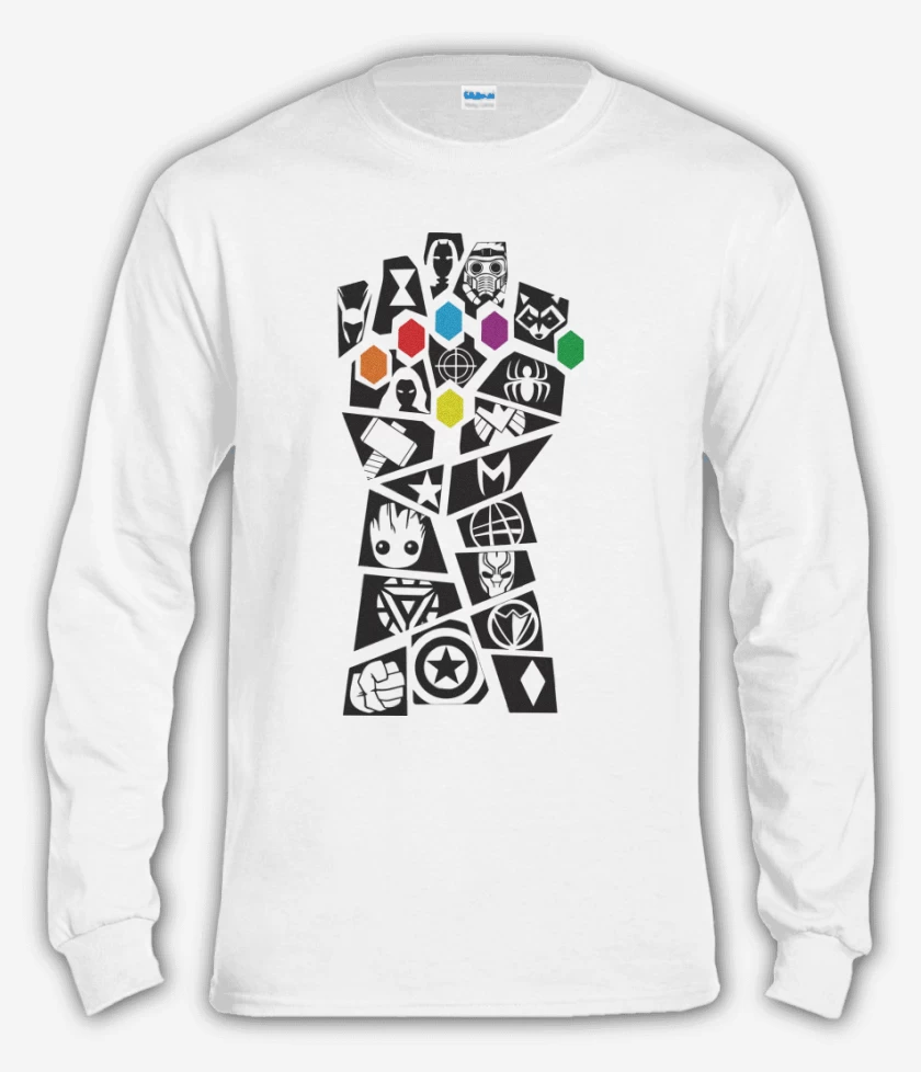 Polera manga larga Guantelete