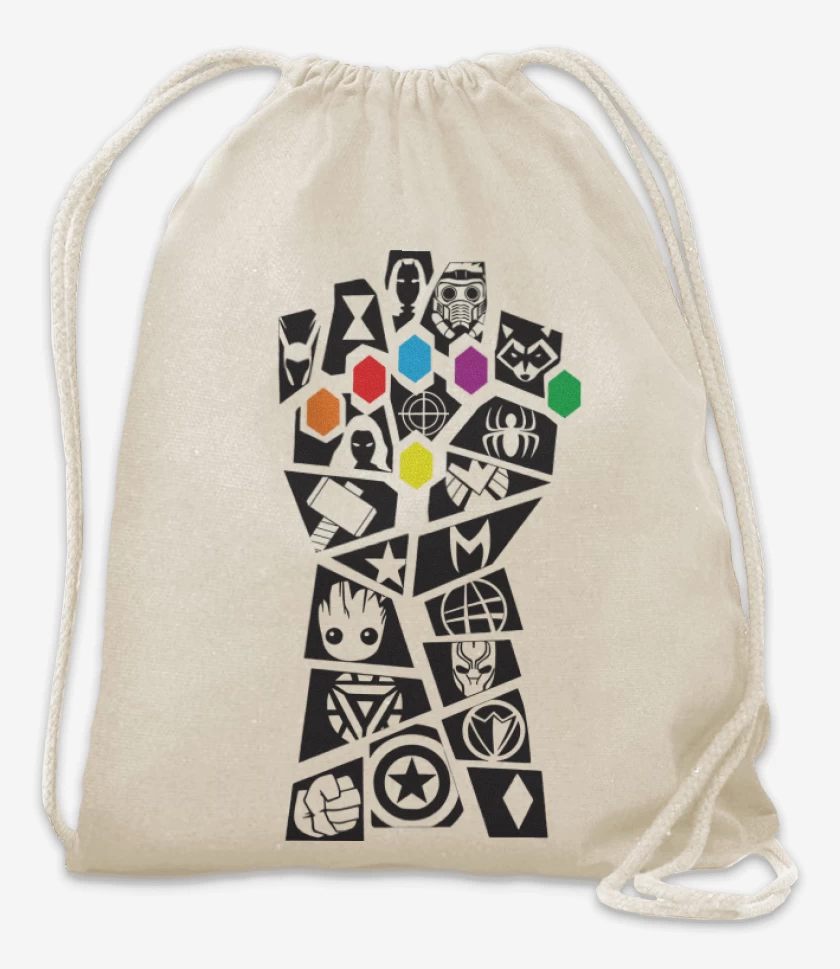 Mochila Blanco de Guantelete