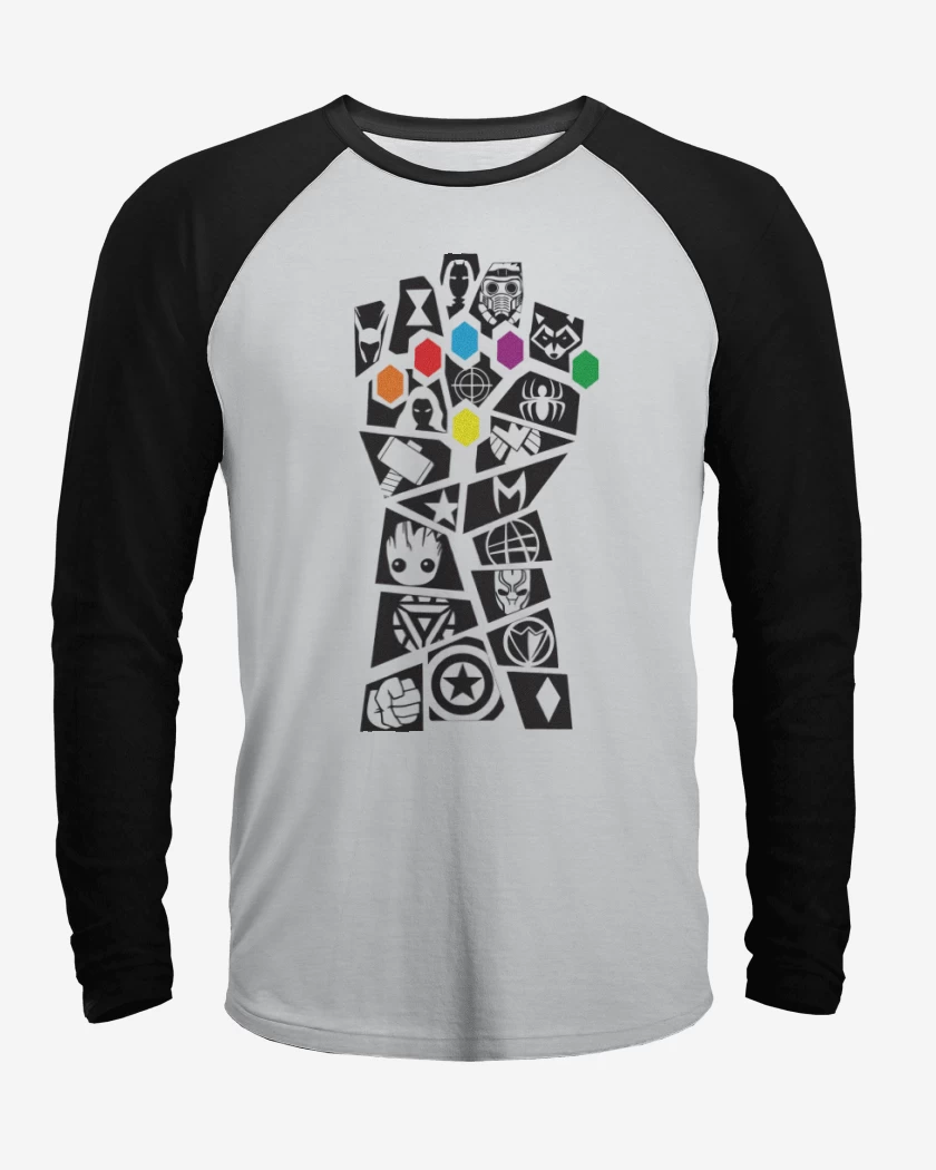 Polera Raglan Guantelete