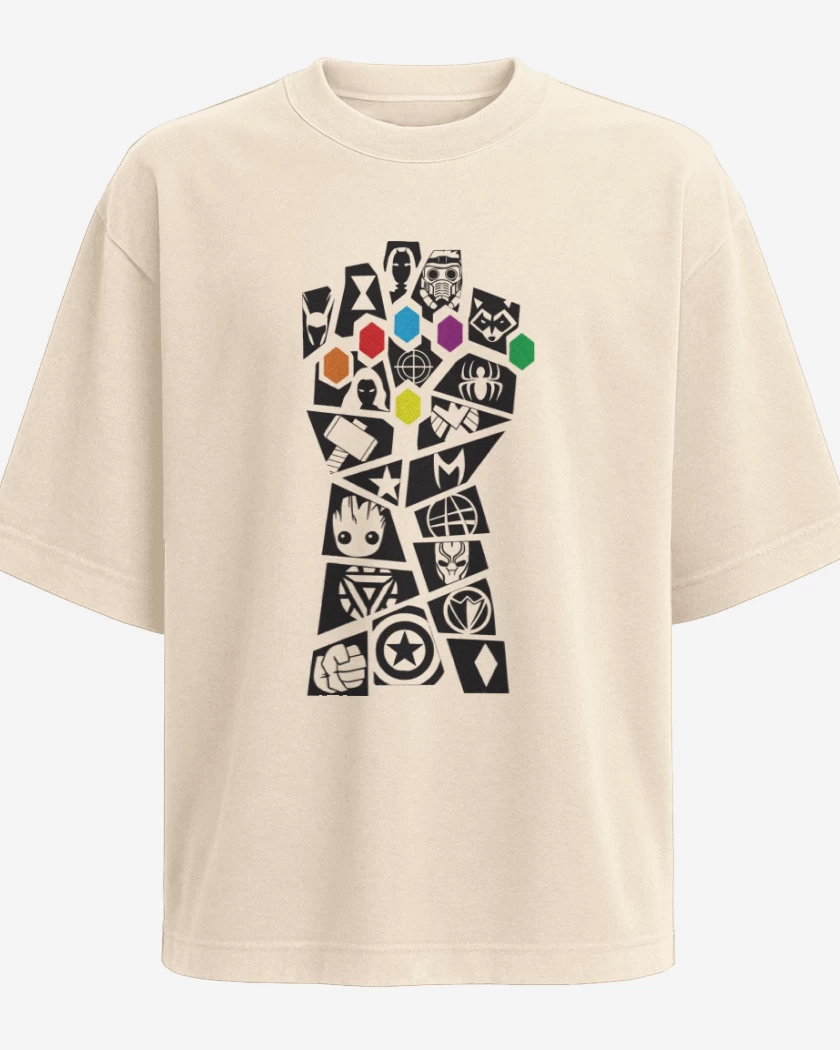 Polera Oversize Guantelete