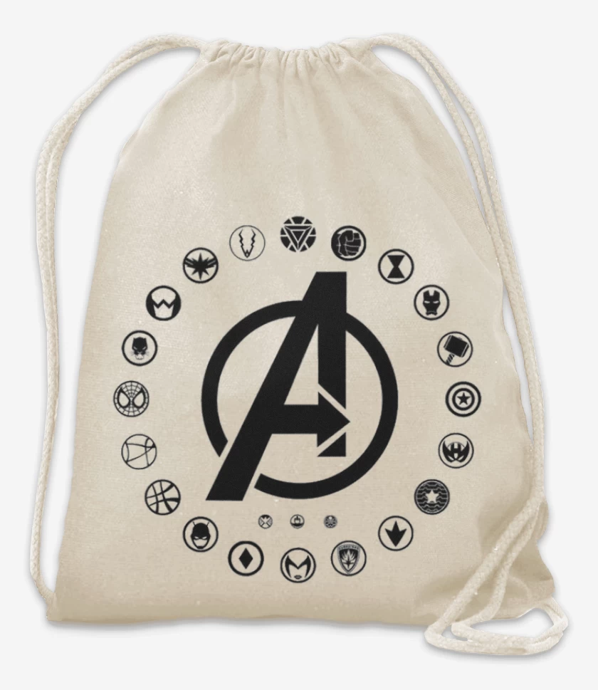 Mochila Blanco de Vengadores 2
