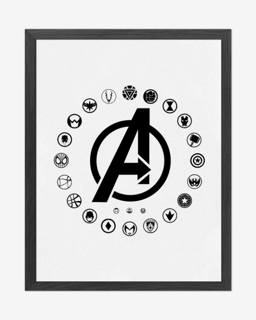 Cuadro decorativo Vengadores 2