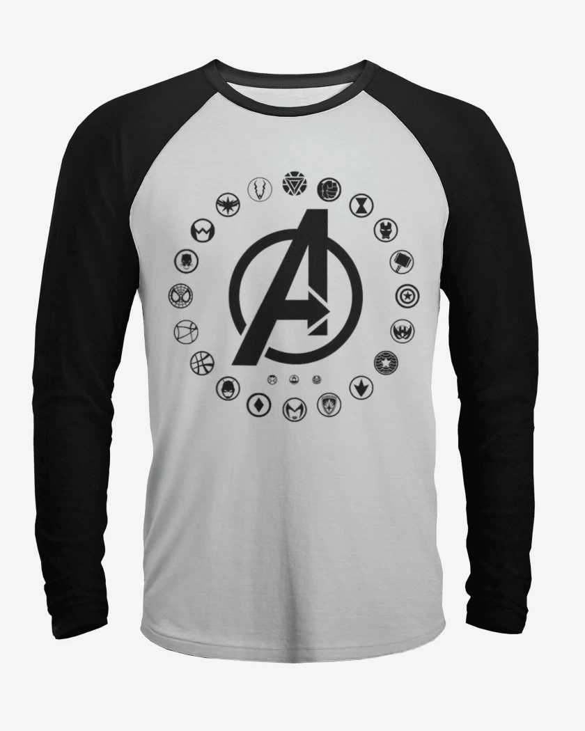 Polera Raglan Vengadores 2