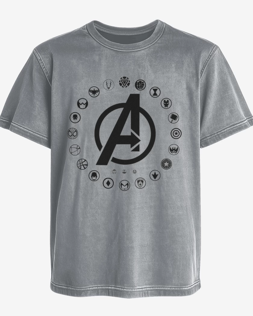 Polera desgastada Vengadores 2