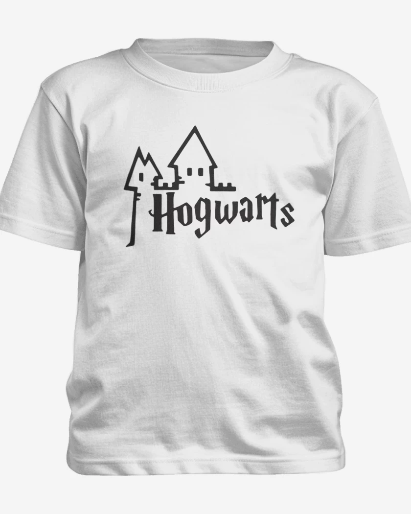Polera de niño Blanco de Hogwarts