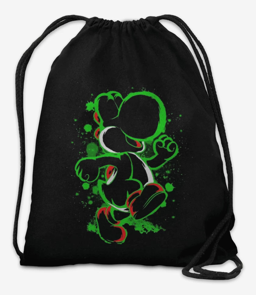Mochila Negro de El ultimo dinosaurio