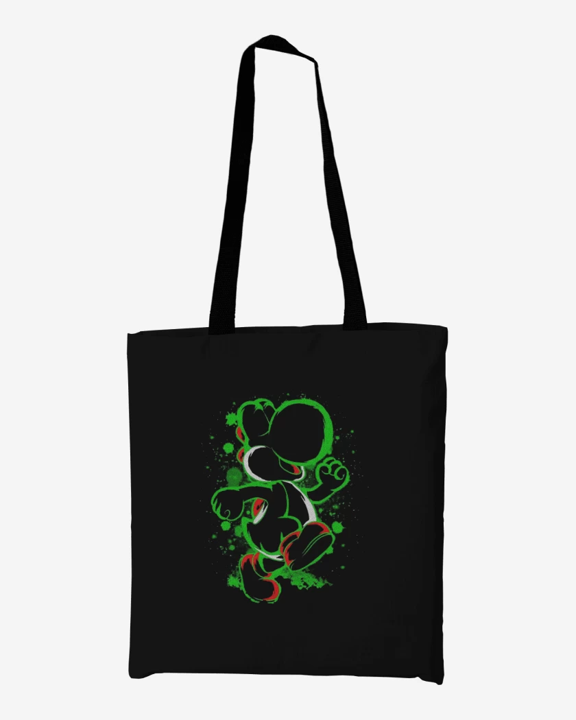 Totebag Negro de El ultimo dinosaurio