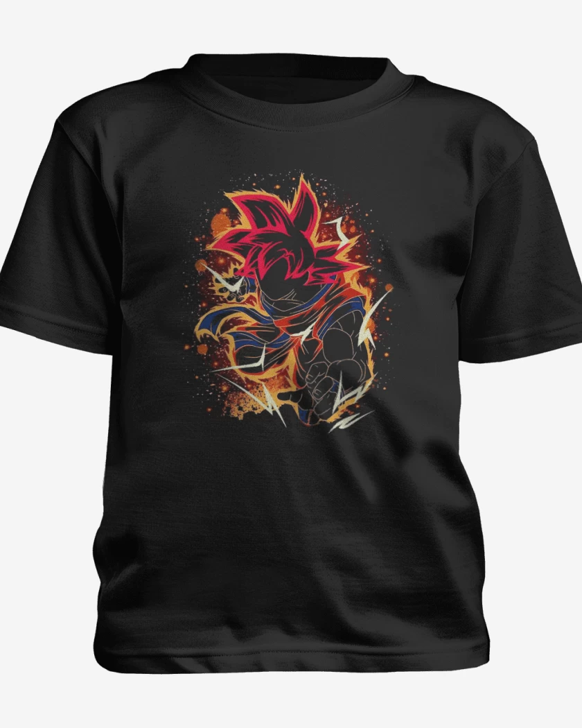Polera de niño Negro de God mode 
