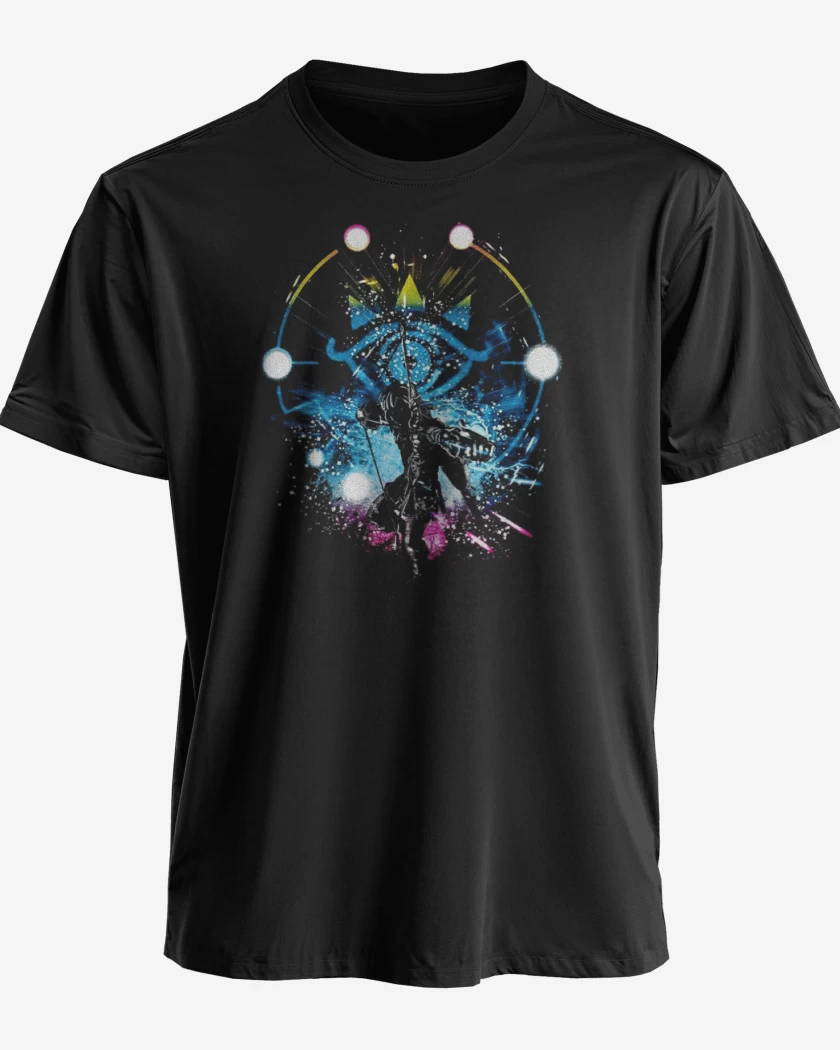 Polera premium Negro de Hylian color