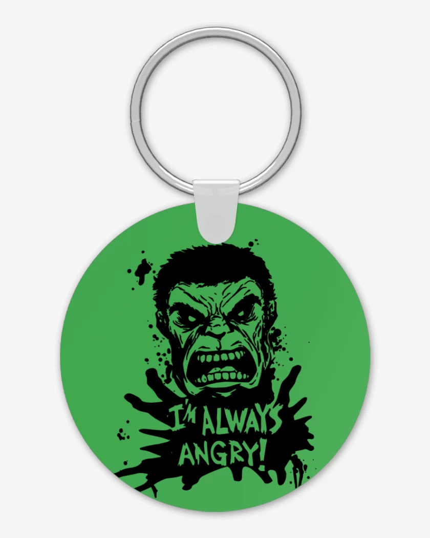 Llavero Verde jade de Im always Angry